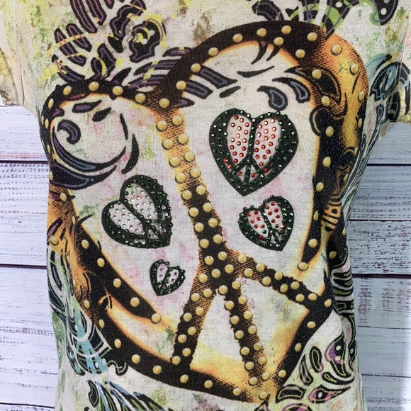 Equipe Rhinestone Heart Top - Picture 3 of 5